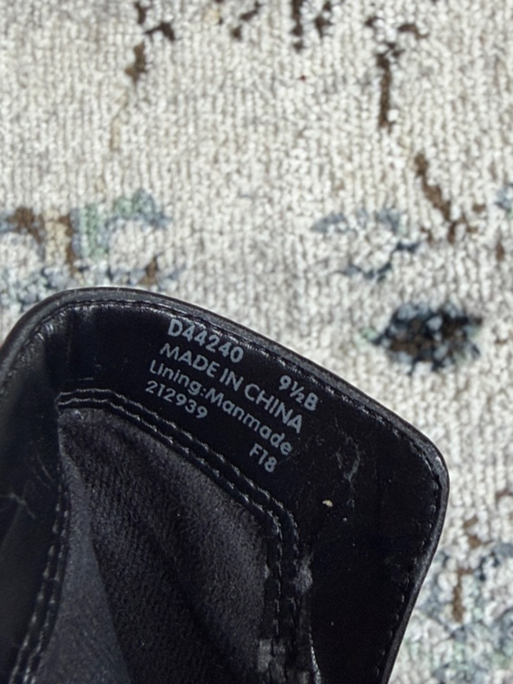 Cole Haan Black Leather Ankle Boots - Picture 5 of 5